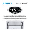 Ver imagem 7 de Kit Cuba Dupla Sa205 + Válvula com Cesto Aço Inox