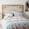Cabeceira Cama Solteiro Albaron Madeira Entalhada 38mm - 90x80cm - 6