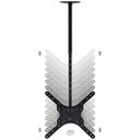 Ver imagem 2 de Suporte para Tv Lcd Led Teto Giro 360 Graus Articulado 23 a 55 Polegadas