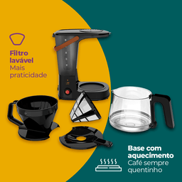 Cafeteira Elétrica Cadence Pour Over 2 em 1 - 220v - 5