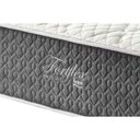 Ver imagem 2 de Cama Box Baú King: Colchão Molas MasterPocket Ensacadas Anjos Fort Flex + Base CRC Suede Cinza(