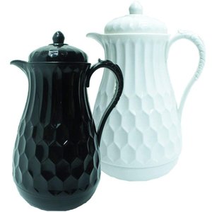 Kit 2 Garrafa Térmica de Mesa Elegante Vintage Café Leite 1l