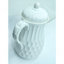 Ver imagem 2 de Kit 2 Garrafa Térmica de Mesa Elegante Vintage Café Leite 1l