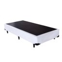 Ver imagem 2 de Cama Box Solteiro Colchão Mola Ensacada Premium + Box Sintético 60x88x188 Cor:branco