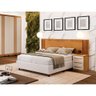 Cabeceira Valencia em Mdp-mdf Benetil Cinamomo- Off White - 2