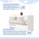 Ver imagem 6 de Berço com Regulagem de Altura 100% MDF Soft Americano Branco