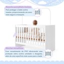 Ver imagem 4 de Berço com Regulagem de Altura 100% MDF Soft Americano Branco