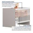 Ver imagem 3 de Berço com Regulagem de Altura 100% Mdf Soft Americano
