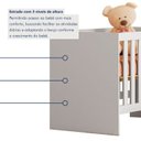 Ver imagem 4 de Berço com Regulagem de Altura 100% Mdf Soft Americano