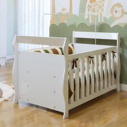Berço 3 em 1 com Regulagem de Altura 100% Mdf Star - 1