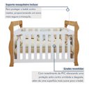 Ver imagem 3 de Berço 3 em 1 com Regulagem de Altura 100% Mdf Star