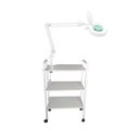 Ver imagem 1 de Carrinho Auxiliar 03 Tampos Luminária com Lupa de Led Fiscomed