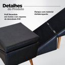 Ver imagem 6 de Rampa Escada Pet Mov Puff Cachorro Gato Antiderrapante Preto