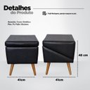 Ver imagem 4 de Rampa Escada Pet Mov Puff Cachorro Gato Antiderrapante Preto