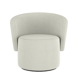 Poltrona Orgânica Bouclê Off White Bege - Balaqui Decor Cor:boucle Bege - 3