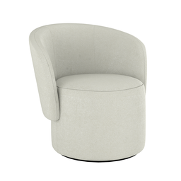 Poltrona Orgânica Bouclê Off White Bege - Balaqui Decor Cor:boucle Bege - 1