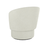 Poltrona Orgânica Bouclê Off White Bege - Balaqui Decor Cor:boucle Bege - 4