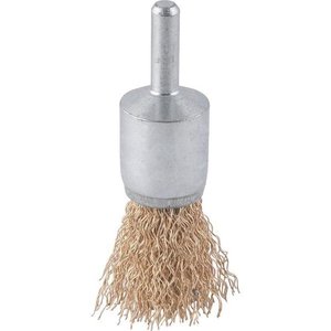 Escova de Aço Pincel 19mm Ondulada