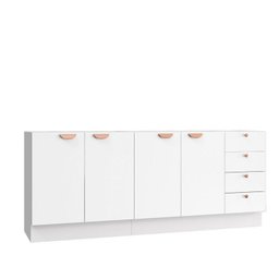 Cozinha Modulada 2 Peças 2 Balcões Arizona Cabecasa Madeiramadeira - 3