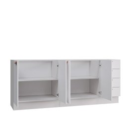 Cozinha Modulada 2 Peças 2 Balcões Arizona Cabecasa Madeiramadeira - 4
