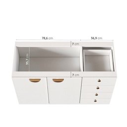 Cozinha Modulada 2 Peças 2 Balcões Arizona Cabecasa Madeiramadeira - 10
