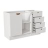 Cozinha Modulada 2 Peças 2 Balcões Arizona CabeCasa MadeiraMadeira - 8