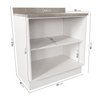 Cozinha Modulada 2 Peças 2 Balcões Arizona CabeCasa MadeiraMadeira - 12