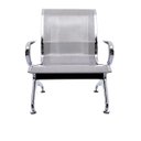 Ver imagem 2 de Cadeira Longarina Cromada 1 Lugar - Cromada