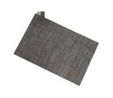 Ver imagem 1 de Jogo Lugar Americano Retangular Cinza 45 (L) x 30 (A)cm Decoração Mesa Posta Descanso Prato