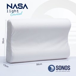 Kit Travesseiros Nasa Light e Cervical 4 Peças - 4
