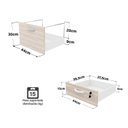 Ver imagem 6 de Gaveteiro Volante para Escritório 2 Gavetas e Gaveta para Pasta