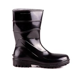 Bota Pvc Bracol Flex Cano Curto Preto N34 Ca 37456 - 2