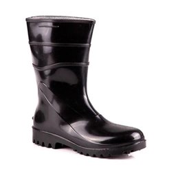 Bota Pvc Bracol Flex Cano Curto Preto N34 Ca 37456 - 1