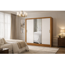 Ver imagem 1 de Guarda Roupa com Espelho e 3 Portas Sapphire -grand Line