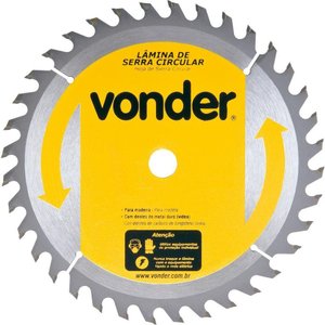 Lamina Serra Circ Vídea 180x20x2,6mm 36d 7400rpm Mad Vonder