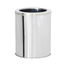 Lixeira em Aço Inox 15l Aro Redonda - 1