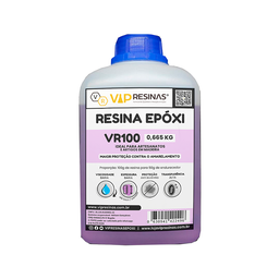 Resina Epóxi + Endurecedor Uv Vr100 1,000kg Baixa Espessura - 2
