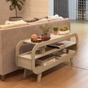 Ver imagem 6 de Rack Theo com Borda Arredondada para Tv de 60 Polegadas