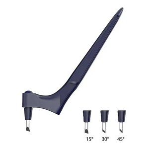 Cortador Artesanal 360º Aço Inoxidável Faca Com 3 Lâminas S.G STYLE