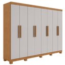 Ver imagem 3 de Guarda-Roupa Casal 8 Portas Easy Slim com Pés