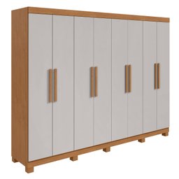 Guarda-roupa Casal Easy Slim 8 Portas com Pés - 3