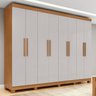 Guarda-Roupa Casal 8 Portas Easy Slim com Pés - 1
