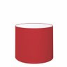 Cúpula Abajur Cilíndrica Cp-8015 Ø35x25cm Bordô - 1
