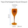 Banheira Champanheira Veuve Clicquot + 4 Taças Champanhe - 3