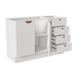 Cozinha Modulada 3 Peças 2 Aéreos 1 Balcão Arizona CabeCasa MadeiraMadeira - 8