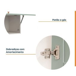 Cozinha Modulada 3 Peças 2 Aéreos 1 Balcão Arizona CabeCasa MadeiraMadeira - 7