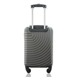 Kit Mala de Bordo Viagem 10kg Rodas 360º Rígida Abs Cadeado Segredo Gladiador A7mb com Mochila Execu - 4