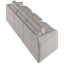 Ver imagem 5 de Sofá Cama para Sala de Estar 3 Lugares 276cm Montserrat K01 Bouclê Creme - Lyam Decor