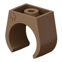 Ver imagem 1 de Abraçadeira De Encaixe Para Tubos Soldável E Eletrodutos PVC Marrom 1/2" De 20 mm Tigre - Marrom