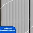 Ver imagem 4 de Cozinha Compacta Aço 3 Peças com Armário para Forno/Micro-ondas Multimóveis CR20367